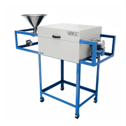 Rotary tubular furnace designed for temperatures from 1200°C to 1800°C, ensuring flexibility and reliability in industrial use.