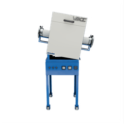An innovative tiltable tubular furnace designed for optimal heat distribution of granules, powders, and particulate materials in laboratories