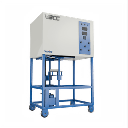A user-friendly raising hearth furnace with a bottom-loading design, optimizing the efficiency of sample loading and unloading