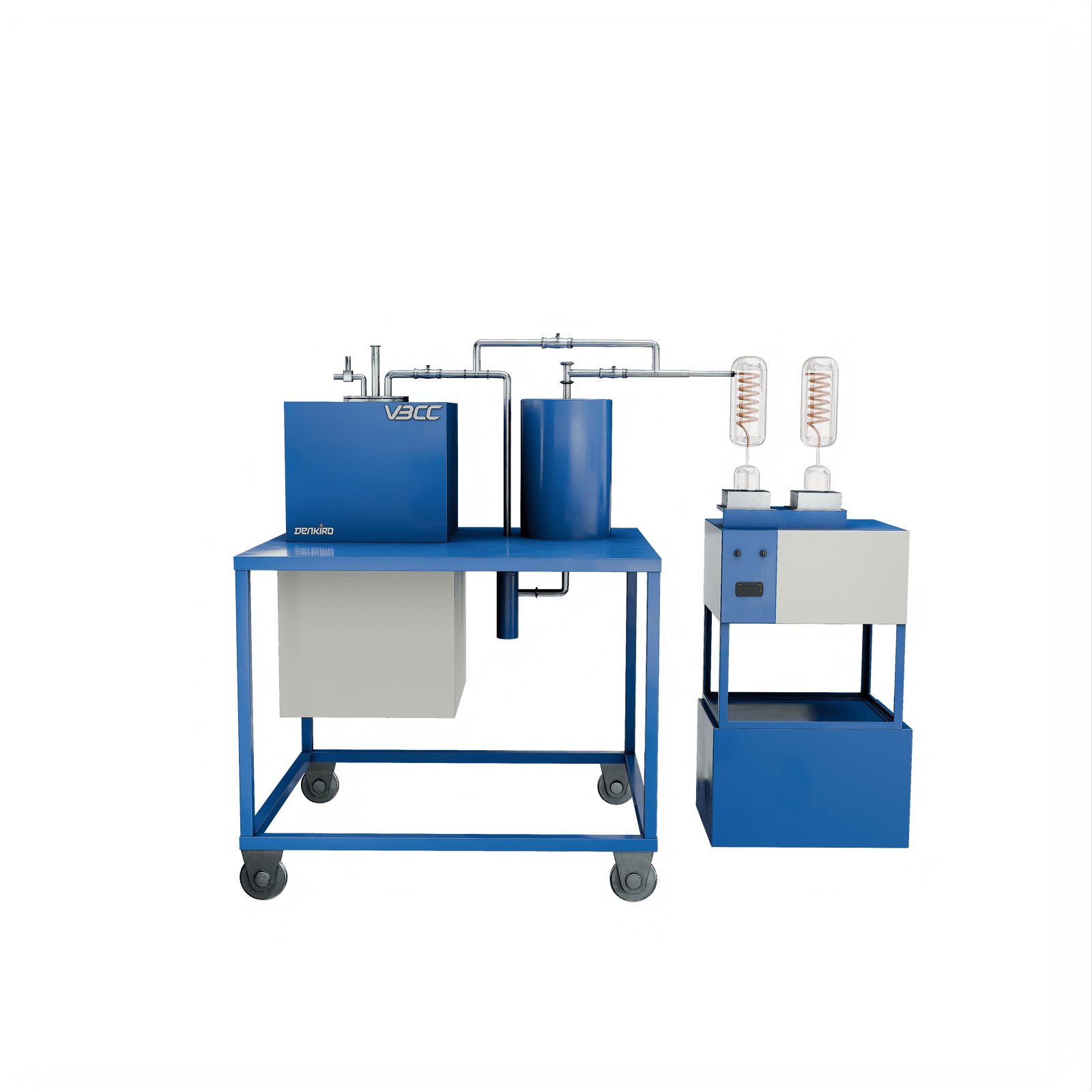 VBCC's biomass pyrolysis unit converts biomass into bio-oil, biochar, and syngas through controlled high-temperature pyrolysis