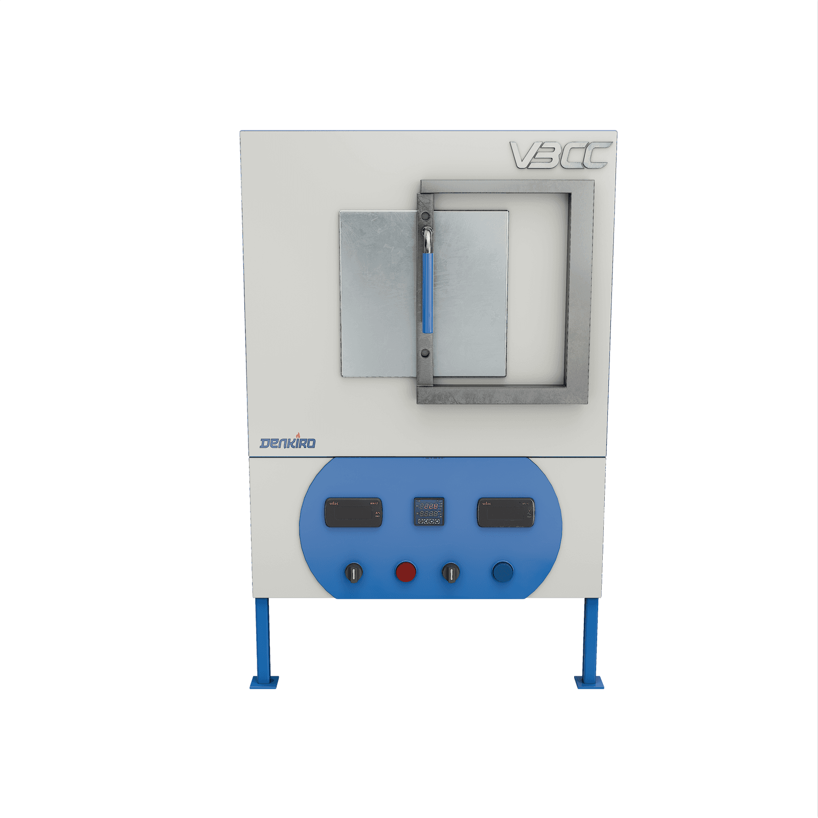 The VBCC muffle furnace offers a space-saving design with precise temperature control and quick heating for laboratory use