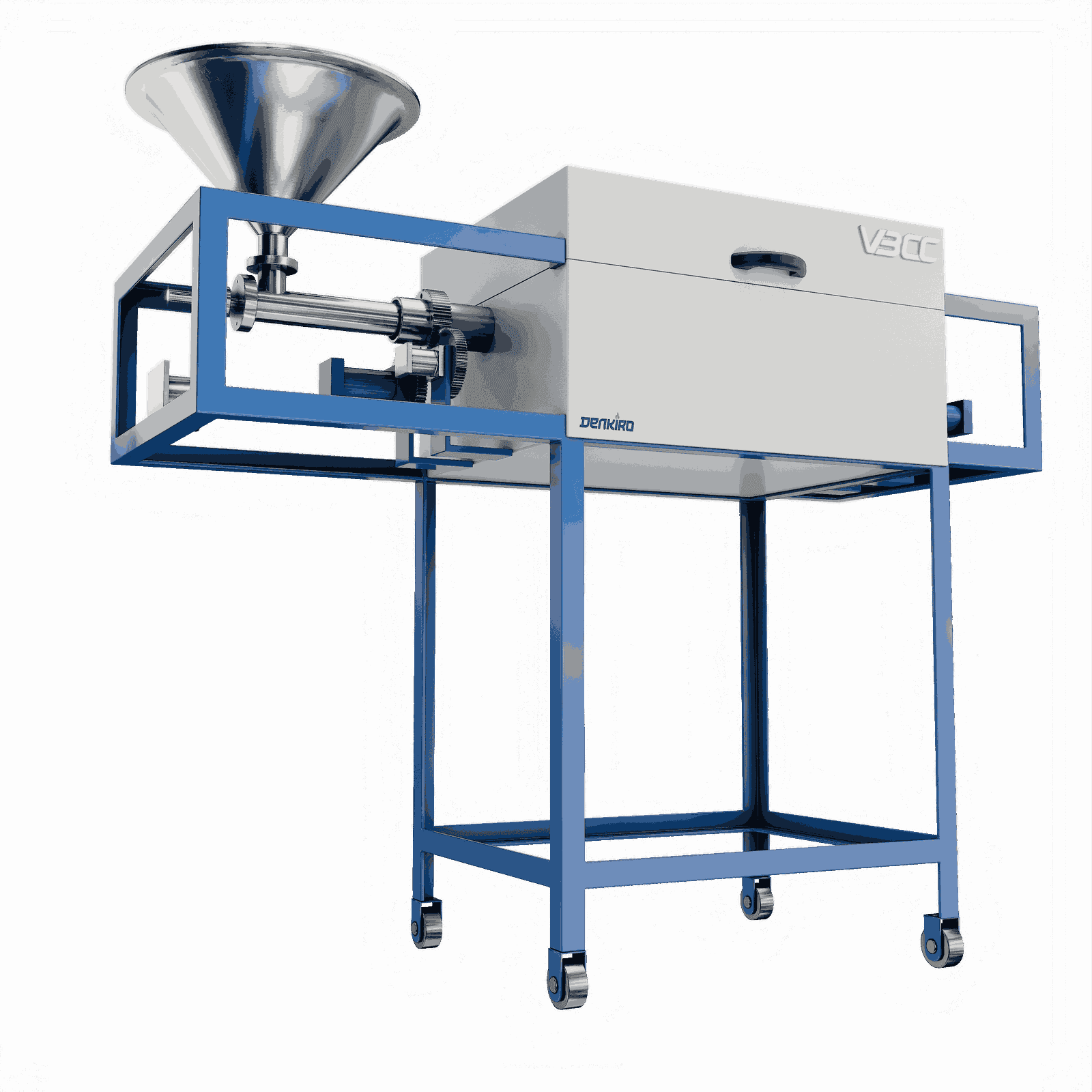 A rotary tubular furnace featuring strategically positioned heating elements for optimal temperature uniformity and consistent outcomes
