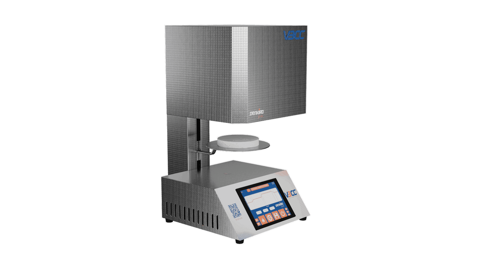 An image of a Zirconia Sintering Furnace, which sinters zirconia—a highly durable material used for crowns, bridges, and implant abutments