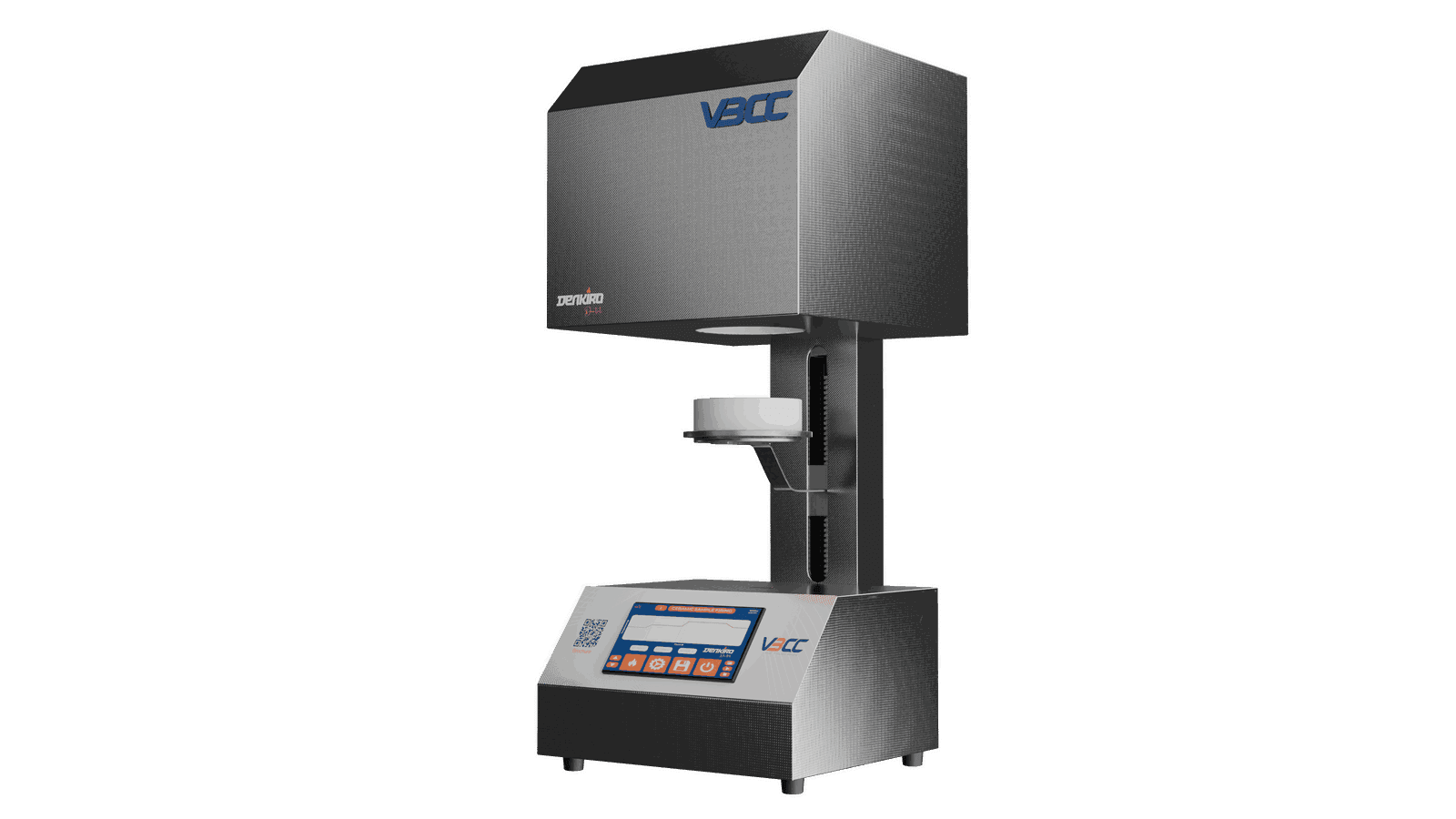 Close-up view of VBCC's Dental Vacuum Sintering Furnace, showcasing its advanced design and functionality in dental applications