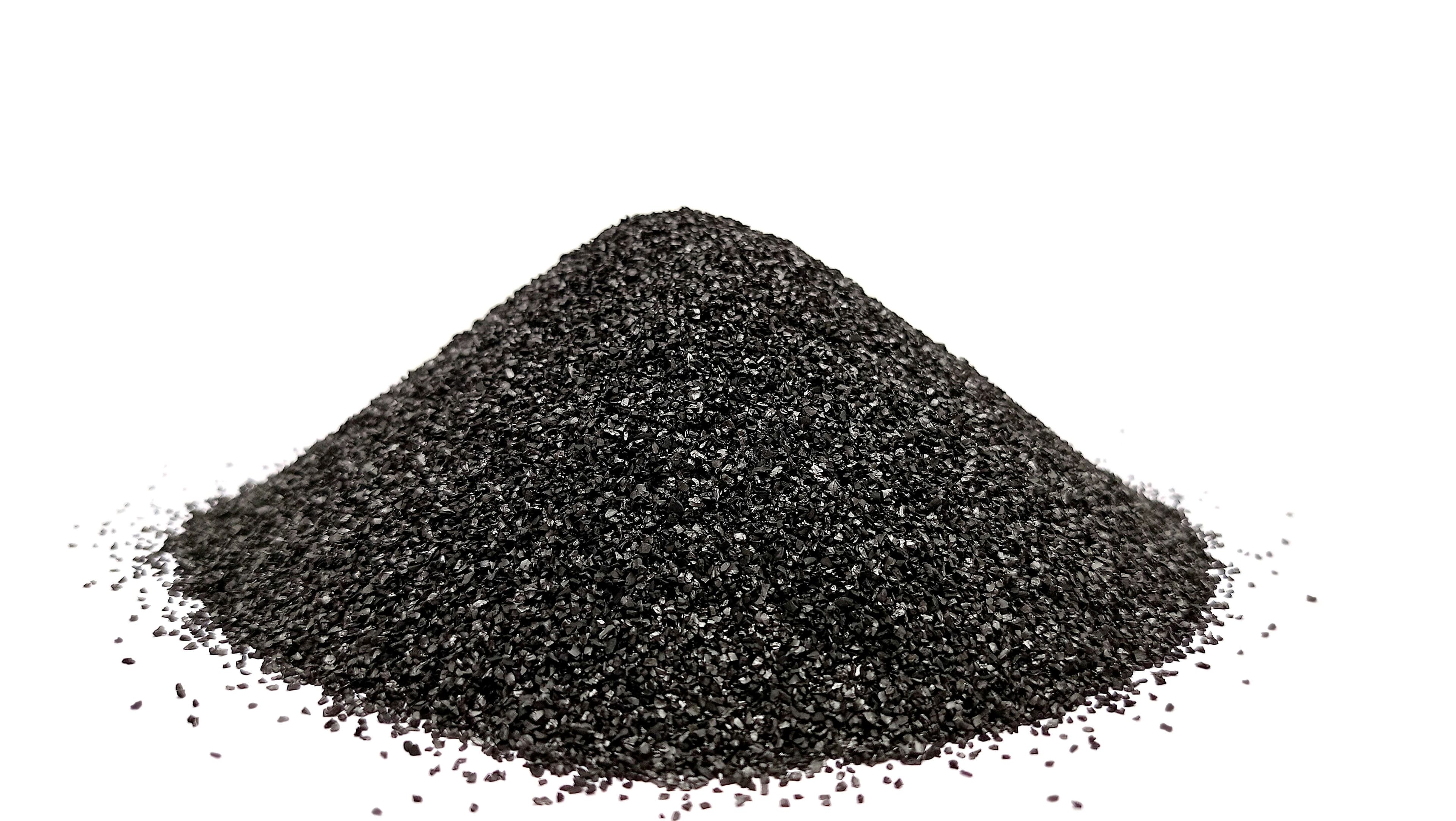 Image of a particles being reduced in size using a tabletop jar mill for material processing. Image of a particles being reduced in size using a tabletop jar mill for material processing.