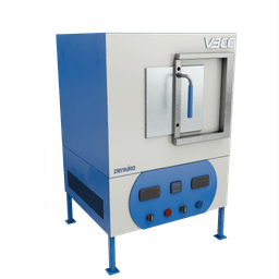 A high-performance laboratory box furnace, featuring a sturdy exterior and precise temperature controls. A high-performance laboratory box furnace, featuring a sturdy exterior and precise temperature controls.