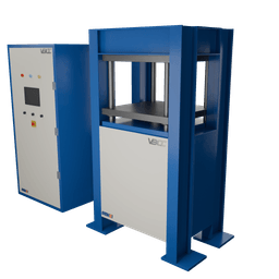 Image of a Hydraulic Compression Moulding Press that shapes materials under high pressure and heat to produce precision components for various industries Image of a Hydraulic Compression Moulding Press that shapes materials under high pressure and heat to produce precision components for various industries